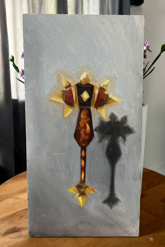 Hand of Ragnaros - World of Warcraft oilpainting