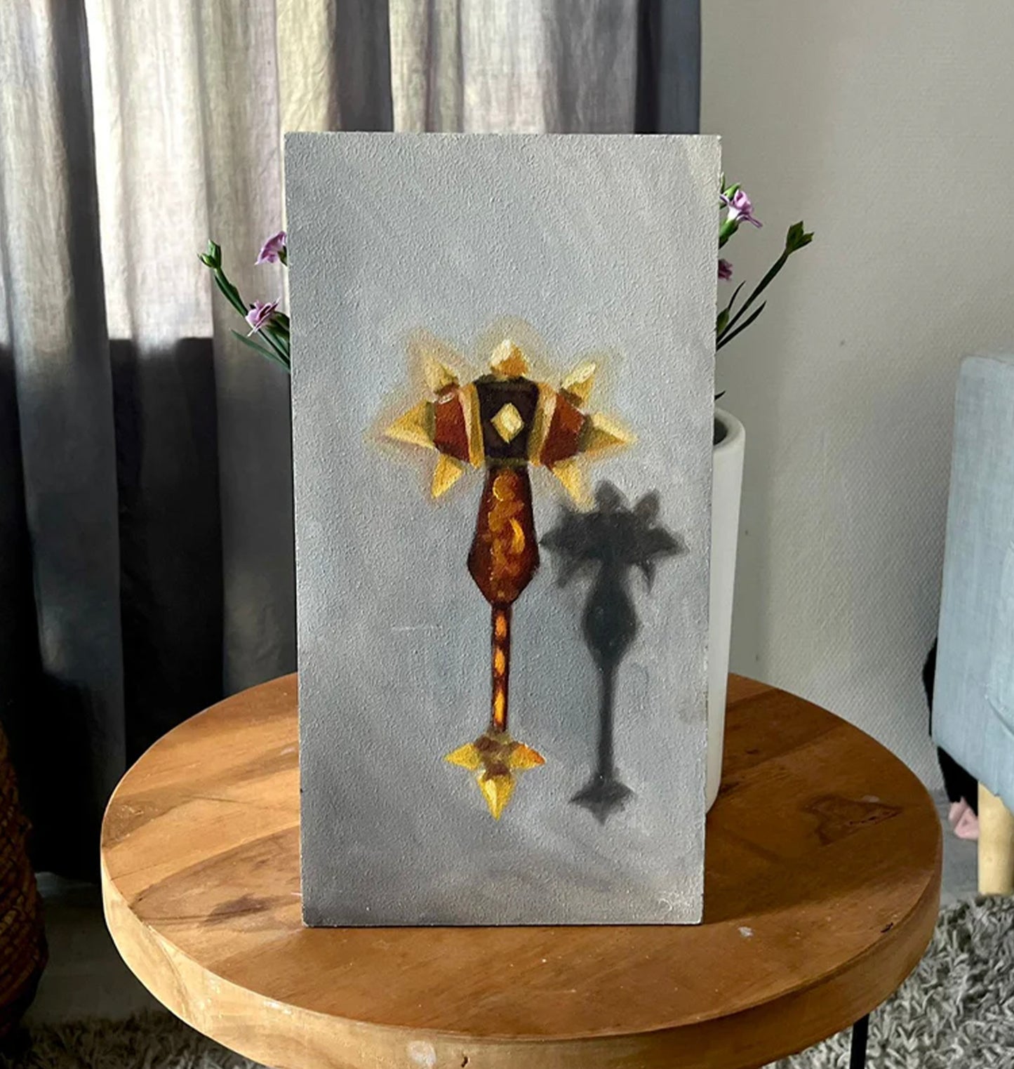 Hand of Ragnaros - World of Warcraft oilpainting