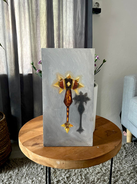 Hand of Ragnaros - World of Warcraft oilpainting